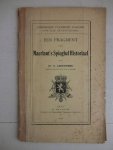 Lecoutere, C.. - Een Fragment van Maerlant's Spieghel Historiael/ Een nieuw Fragment van Lodewijk van Velthem's "Spiegel Historiael". Lecoutere, C.. - Een Fragment van Maerlant's Spieghel Historiael/ Een nieuw Fragment van Lodewijk van Velthem's "Spiegel Historiael".