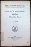 Alfred Tomsin - Etude sur le Commentaire Virgilien d'Aemilius Asper
