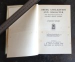 Toynbee, Arnold J. - Greek Civilisation and Character: The Self Revelation of Ancient Greek Society