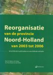 W. Kickert, F van der Meer - Reorganisatie van de provincie Noord-Holland