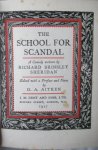 - The temple dramatists. School for scandal - The temple dramatists. School for scandal