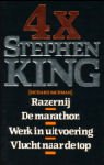 King, Stephen - 4x Stephen King | Stephen King | als richard bachman (NL-talig) 9024516110 druk 20 Marathon, Razernij, werk in uitvoering, vlucht naar de top poema op rug