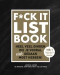 Jacob & Haver - F*CK-it list book heel veel dingen die je vooral (niet) gedaan moet hebben