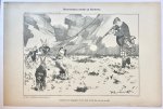 Braakensiek, Johan (1858-1940) - [Original lithograph/lithografie by Johan Braakensiek] Chamberlain's kritiek op Kitchener, 7 April 1901, 1 pp.