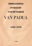 Mikkers, J. - Genealogisch overzicht van de familie Van Padua (1600-1978)