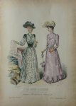 - La mode illustrée Originele litho Toilettes de Mme Gradoz