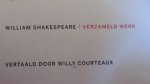 Shakespeare Courteaux - Troilus en Cressida, Coriolanus, Titus Andronicus