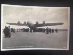  - 4 Motorig KLM Verkeersvliegtuig F.36 Fokker, Gelopen kaart