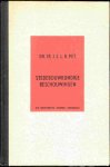 Pet, Dr. Ir. J.C.L.B. - Stedebouwkundige Beschouwingen