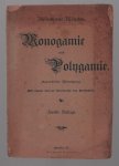 Bj�rnstjerne Bj�rnson - Monogamie und Polygamie : autorisierte ubersetzung, mit einem kurzen Vorworte des Verfassers