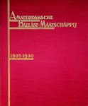 Elout, C.K. - Amsterdamsche Ballast-Maatschappij 1905-1930 Gedenkboek
