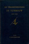 Noordeloos, P. - DE VEILINGVERENIGING DE TUINBOUW 1892-1952 	Gedenkboek uitgegeven door de vereniging ter gelegenheid van haar 60-jarig bestaan