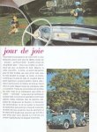 RENAULT 4CV - Depliant publicitaire vintage pour la Renault 4CV 1961. RENAULT 4CV - Depliant publicitaire vintage pour la Renault 4CV 1961.