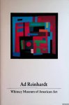 Sims, Patterson - Ad Reinhardt: A Concentration of Works from the Permanent Collection of the Whitney Museum of American Art