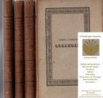 Lennep, J. van - Nederlandsche legenden in rijm gebracht. Deel 1 t/m 4