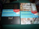 Boxtel, H. van (inleiding), diverse auteurs - Over Helden, Schurken en Hadewijch. Het geheugen van een stad. (2 delen)