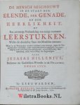 Hillenius, Hillenius, Jesaias - De Mensch Beschouwt in de staat der Elende, der Genade, en der Heerlikheit, of Een uitvoerige Verhandeling van eenige voorname Leerstukken, Welke de driederley Staat des Menschen vertonen. Waar in de Waarheden worden verklaart ende betoogt, te...