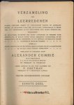 Comrie, Alexander - Verzameling van leerredenen (2 delen compleet)