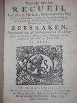Convoluut van 19 pamfletten uit periode 1687-1748 - Recueil van alle de placaten, ordonnantien [...] betreffende de admiraliteyten, convoyen, licenten en verdere Zeesaaken