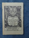 Leonardus Marius & Boejus A. Bolswert. - Amstelredams eer ende opcomen, door de denckwaerdighe miraklen aldaer geschied, aen ende door het H. Sacrament des altaers.