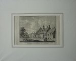 Spilman, Hendrik - 't St Jobs-Gasthuis te Utrecht. Originele kopergravure