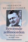 Weissensteiner, Friedrich - Beroemde Zelfmoorden: van Heinrich von Kleist tot Adolf Hitler