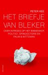 Peter Kee 63504 - Het briefje van Bleker over intriges op het Binnenhof, politici, spindocters en Pauw & Witteman