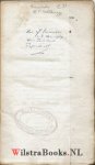 Kohlbrügge, Dr. H.F. - Specimen Philologico-Theologicum Inaugurale, exhibens Commentarium in Psalmum Quadragesimum Quintum. Quod Favente et Opitulante Deo, ex auctoritate rectoris magnifici Hermanni Bouman. Et summe venerandae Facultatis Theologicae decreto, Pro Gra...