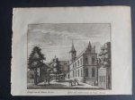 L. Schenk, A. Rademaker - Gesigt van de Nieuwe Doelen - Vue de l Hotel nomme de Nieuwe Doelen L. Schenk, A. Rademaker - Gesigt van de Nieuwe Doelen - Vue de l Hotel nomme de Nieuwe Doelen