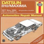 John Haynes 123215 - Datsun 810 Maxima Manual, No. 376 1977 thru 1984 - All gasoline models. 146 cu in (2393 cc)