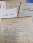  - Collection of brochures concening Petrejus Tiara (1515-1586).