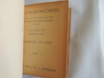 Heer Johannes de - Jezus' eigen woorden, naar de vier Evangeliën, van korten meditatiën voorzien en als dagboek ingericht