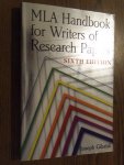 Gibaldi, Joseph - MLA Handbook for Writers of Research Papers. Sixth edition