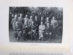 Sinnineghe, Jacques R.W., bandontwerp titelpagina & koptekeningen H.F.D.Oxenaar - Gedenkboek HBS Breda, 1867-1952