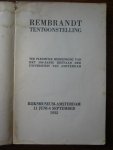  - Rembrandt tentoonstelling