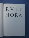 Krikke, A. - Rvit Hora. Bibliografie van de bibliotheca Grotiana uit de verzameling van Kornelis Pieter Jongbloed (1913-1994). Met een register.