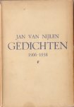 Nijlen, Jan van - Gedichten 1906-1938