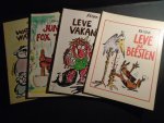 Reiser- - Pichon- - Malsen- - Kamagurka- - Bridenne- - Bretecher- - Wilson - Jungle Fox Trot--Wat,n tijd wat,n tijd--Leve de vakantie--Leve de beesten--Moeilijkheden, hoezo?--Nooit meer lijden--Folklore en wetenschap--paartijd--Die verdomde band--Het veelbewogen leven van Teresia van Avila. Reiser- - Pichon- - Malsen- - Kamagurka- - Bridenne- - Bretecher- - Wilson - Jungle Fox Trot--Wat,n tijd wat,n tijd--Leve de vakantie--Leve de beesten--Moeilijkheden, hoezo?--Nooit meer lijden--Folklore en wetenschap--paartijd--Die verdomde band--Het veelbewogen leven van Teresia van Avila.