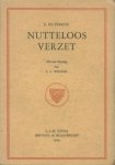 Perron, E. du - Nutteloos verzet.