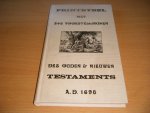 Redactie - Printbybel met 246 voorstellinghen des ouden en nieuwen testaments