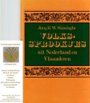 Sinninghe, Jacq R.W. - Volkssprookjes uit Nederland en Vlaanderen, met illustraties van  Anke Sinninghe