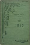 Ernest Daudet - En 1815 Récits d'une grand'mère. Illustrations de M. Lecoutre