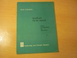 Schlunck; Tillo (*1927) - Spielbuch für die Jugend, Band 1; 5 kleine Vortragsstücke für Akkordeon mit 2. Stimme ad lib.