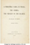 Charles Dickens 11445 - A Christmas Carol in Prose; The Chimes; The Cricket on the Hearth