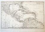 Isaak Tirion (1705-1765) - [Antique print, cartography] Map of Mexico and the Spanish West Indies, published 1765.