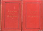 Brink, Dr. Jan ten - De Bredero's. Eene novelle uit de Geschiedenis der Nederlandsche Letteren (2 volumes)