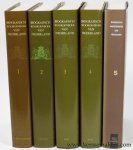 CHARITÉ, J. & A.J.C.M. GABRIËLS. (eds.). - Biografisch woordenboek van Nederland. Deel 1-5.