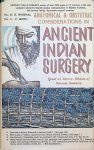 G. D. Singhal &  L. V. Guru - Ancient Indian Surgery   / Anatomical & Obstetric Considerations in Ancient Indian Surgery