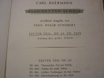 Baermann; Carl (1810–1885) - Klarinettenschule op. 63 – Erster Teil Band 2: Anfang der praktischen Schule  voor: Klarinet; piano ad lib.