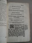 Roy, D. le - De Waarheid der Heilige Godgeleertheid, in haar voornaamste Hoofdstukken, Kortelyk verklaart, en uit het Woord Gods, nader bevestigt door Daniël Le Roy.